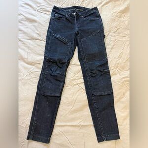 Duluth Trading Co Dark Indigo Denim work pants 4